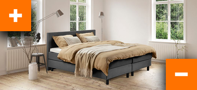 Wat zijn de voor- en nadelen van een boxspring?